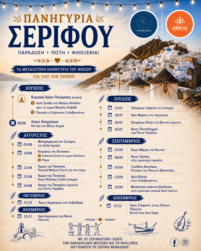 12/07: Τα Πανηγύρια της Σερίφου