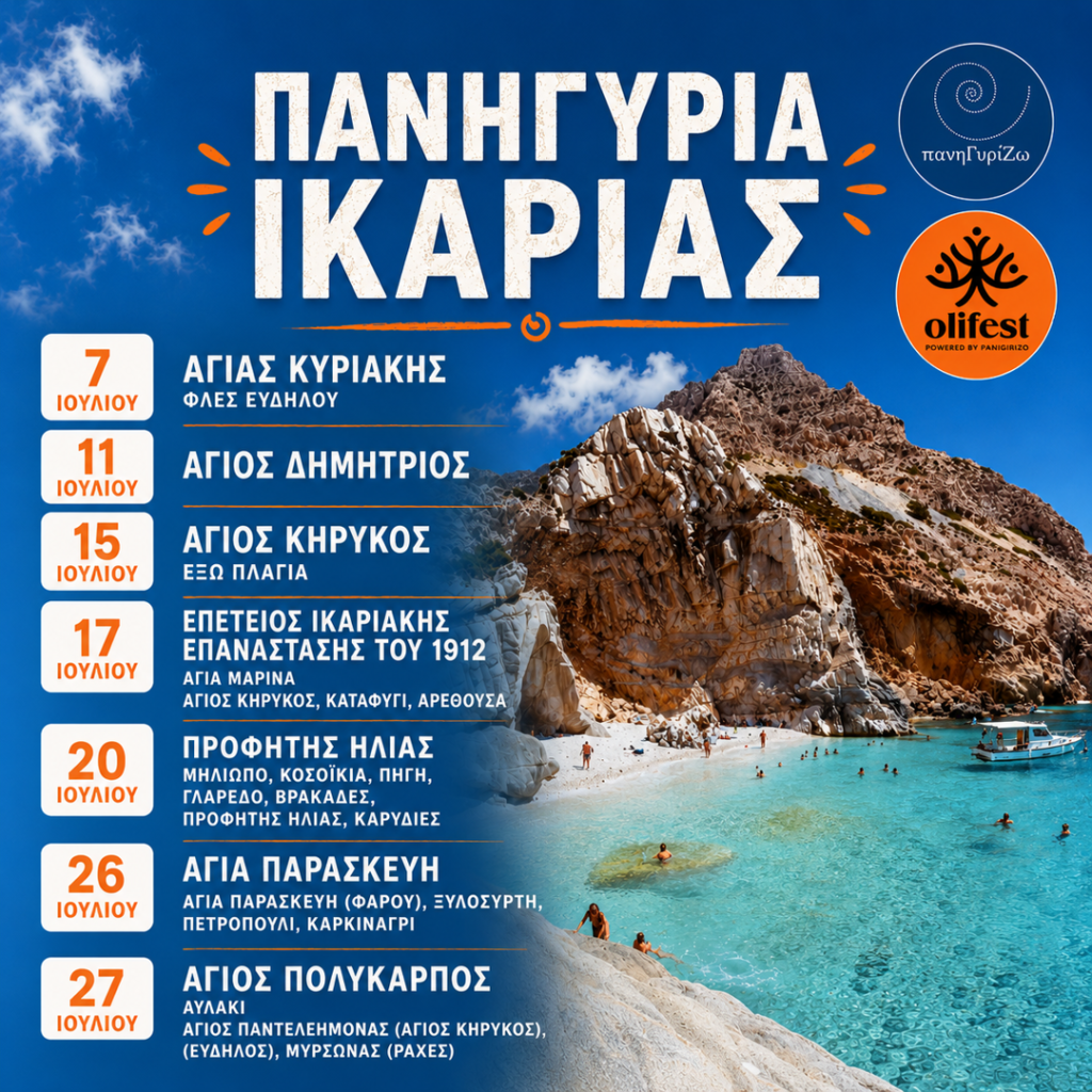 07/07: Ikarian Panigyria: The Ultimate Summer Gathering
